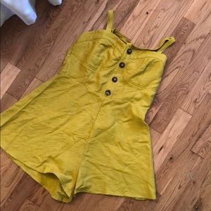 Yellow romper